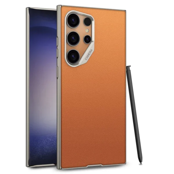 GKK Matte Soft TPU Bumper PU Leather Protective For Samsung