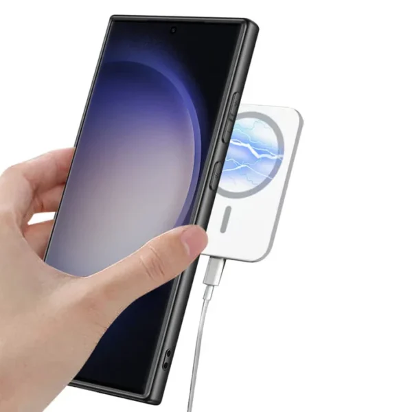 GKK 360° Rotatable Ring Stand Leather Case For Samsung 26 Ultra