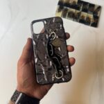 Luxury Cover with metal bracelet Chain hand