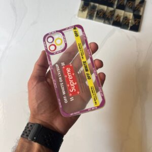 Transparent Off-white Case