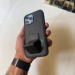 Leather Polo Phone Case with Grip Stand