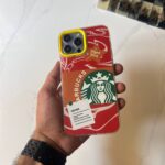 Starbucks Iphone Case With Camera Frame