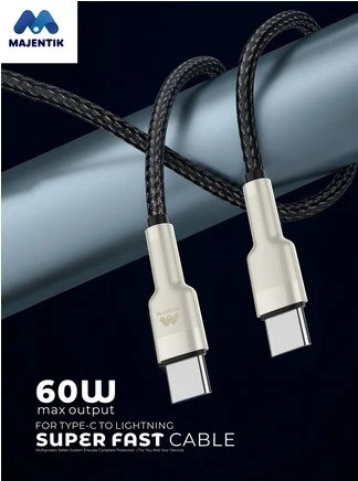 Majentik CL013-C USB-C to USB-C Cable – 2 Meter