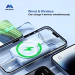 Majentik Power Bank MJ-28 10000 mAh with Wireless Charging & Digital Display