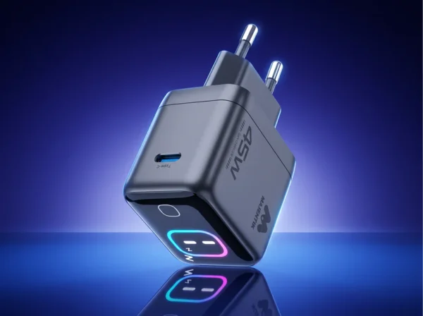 Majentik 45W Smart Charger with Intelligent Display