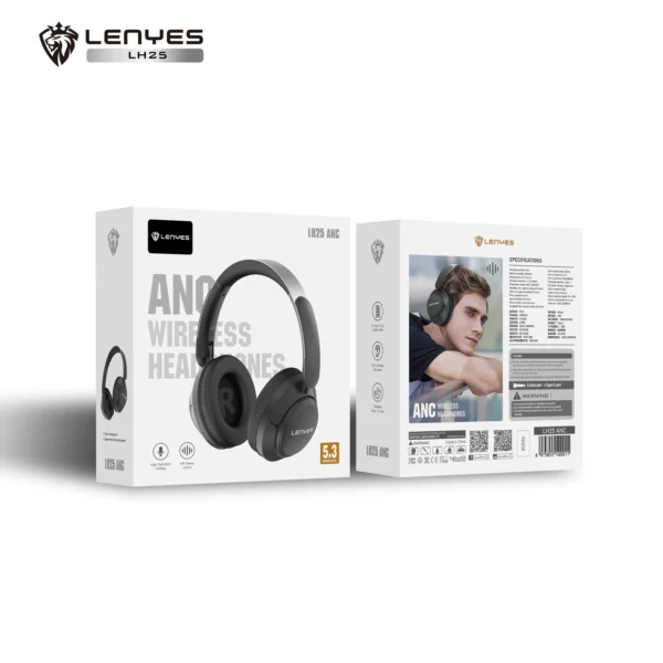 LENYES Wireless ANC Headphones - LH25