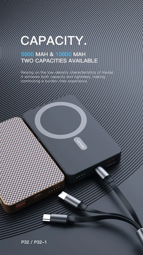 Lenyes 10000mAh Magnetic Power Bank P32