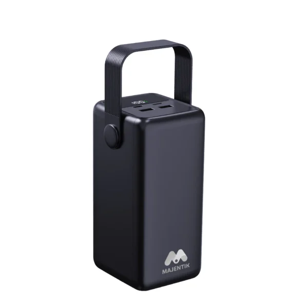 Majentik 60000mAh Power Bank with 22.5W PD Fast Charging & Built-in Cables