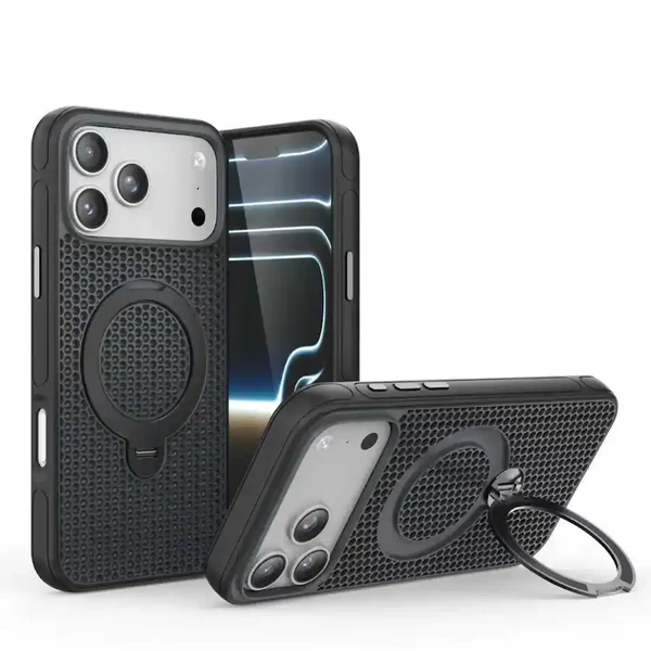 Dteck - Magnetic Case with Integrated Ring Stand