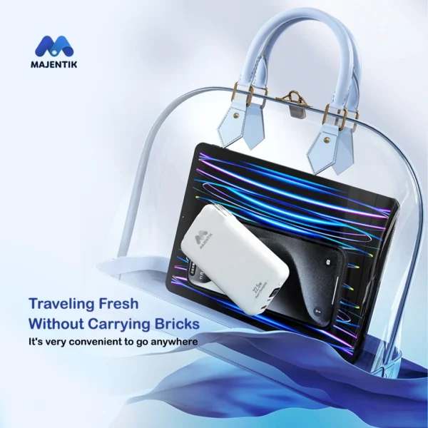 Majentik Power Bank MJ-31 10000mAh with Built-in Cables