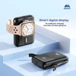 Majentik Power Bank MJ-28 10000 mAh with Wireless Charging & Digital Display