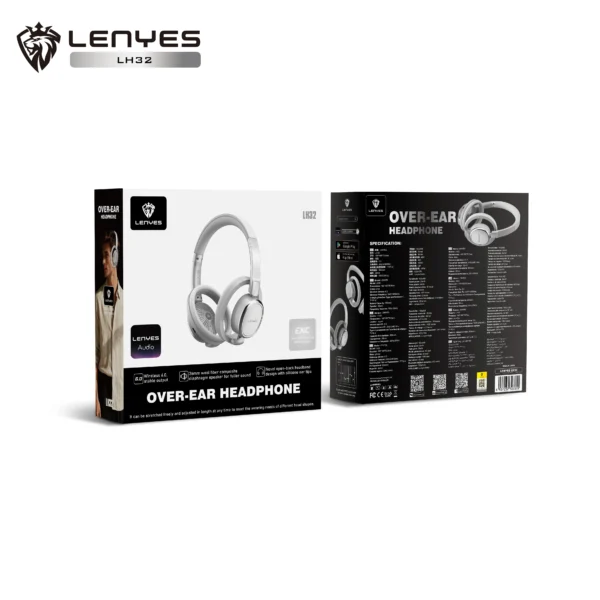 Lenyes Bluetooth 6.0 HiFi Wireless Headphones LH32
