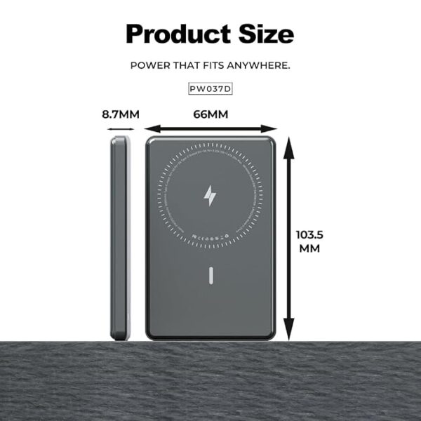 LENYES PW037D Magnetic Wireless Power Bank