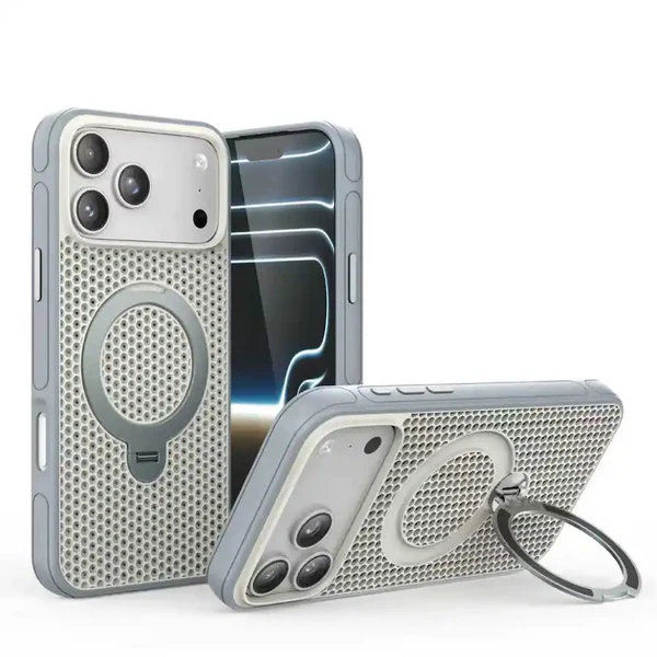 Dteck - Magnetic Case with Integrated Ring Stand