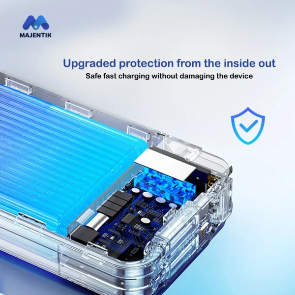 Majentik Power Bank MJ-31 10000mAh with Built-in Cables