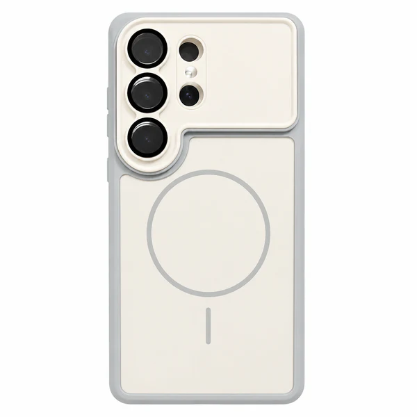 Premium Skin Feel Magnetic Wireless Charging Case For Samsung