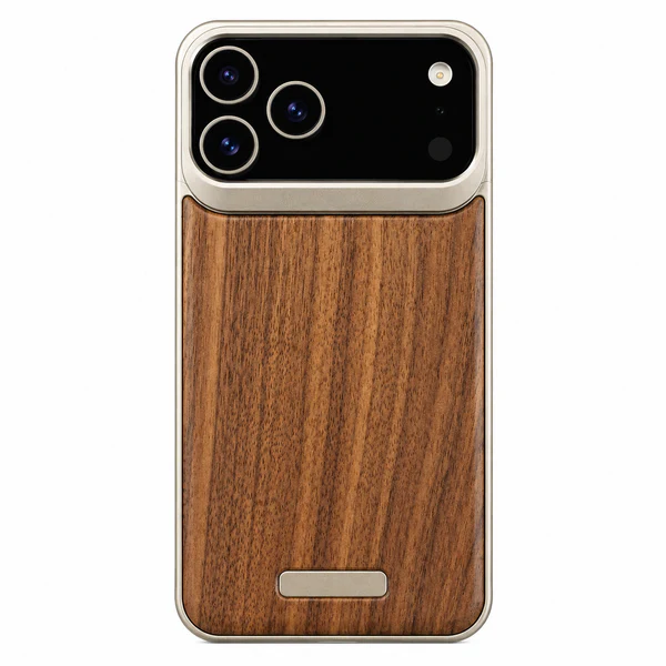 Wood Magsafe Vegan Case For iPhone 17 Pro Max