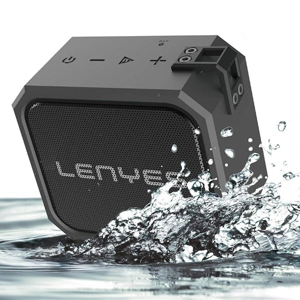Lenyes Bluetooth 5.3 IPX6 Compact Portable Speaker S105