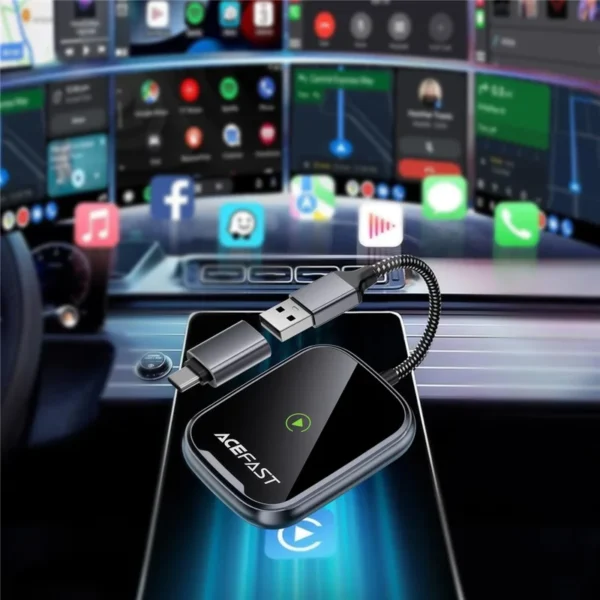 ACEFAST QC1 CarPlay wireless  adapter for car