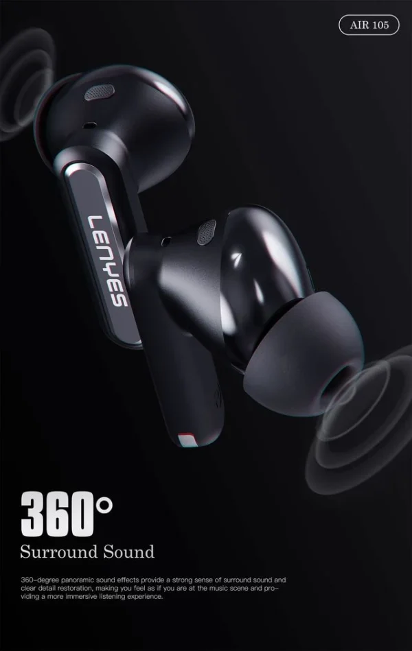Lenyes Air 105 ANC Wireless Earbuds