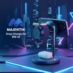Majentik 3-in-1 Wireless Charging Stand 25W with Smart Cooling System