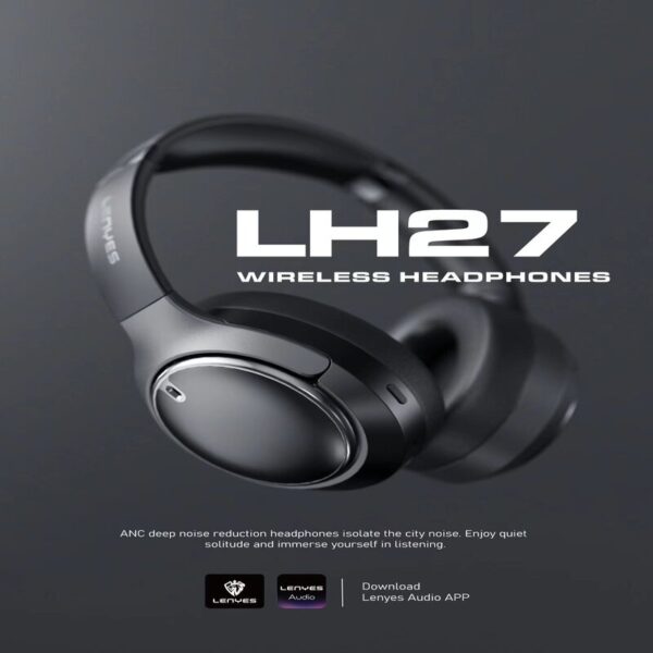 Lenyes Bluetooth 5.3 ANC HiFi 31H Foldable Headphones LH27