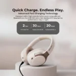 Lenyes Bluetooth 5.3 ANC HiFi 30H App-Control Headphones LH29