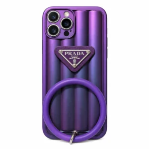 PRADA Soft Rubber Fashion Case with Mobile Holder