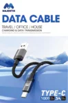 Majentik CL-021 USB TO Type-C Braided Charging & Data Cable