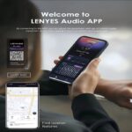 Lenyes Bluetooth 5.3 ANC HiFi 31H Foldable Headphones LH27