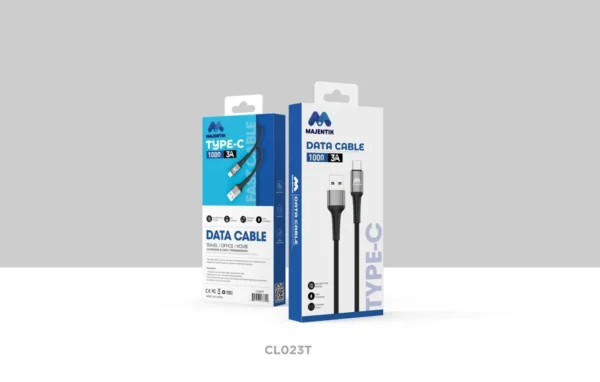 Majentik CL-023 USB TO Type-C Braided Charging & Data Cable 100cm
