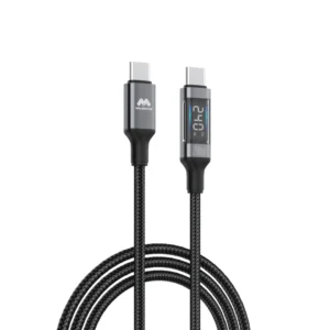 Majentik 240W Fast Charging Cable with Digital Power Display