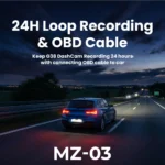 Majentik MZ-03 Car Dash Cam 4K Ultra HD WDR