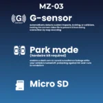 Majentik MZ-03 Car Dash Cam 4K Ultra HD WDR