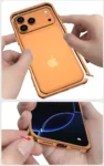 Aluminum alloy metal frame For iPhone 17 Pro Max