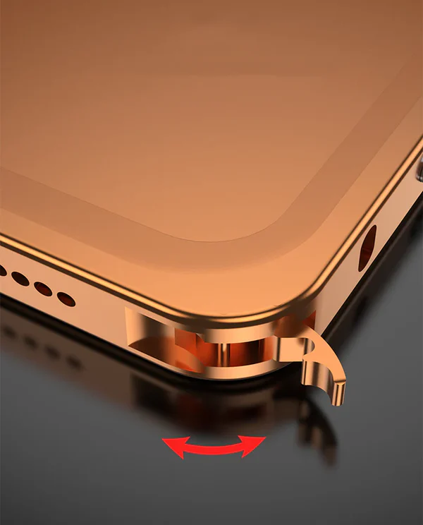Aluminum alloy metal frame For iPhone 17 Pro Max