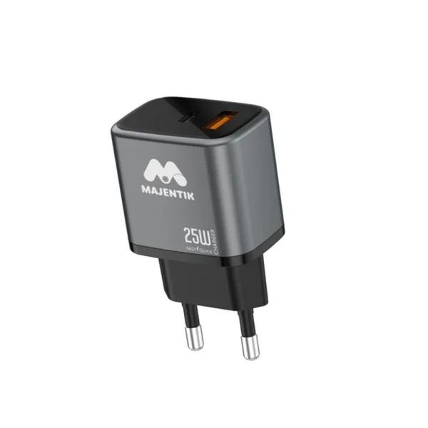 Majentik 25W GaN Fast Charger with USB & PD Ports