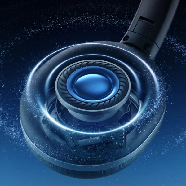 Majentik Foldable Wireless Headphones with Powerful Stereo Sound