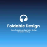Majentik Foldable Wireless Headphones with Powerful Stereo Sound