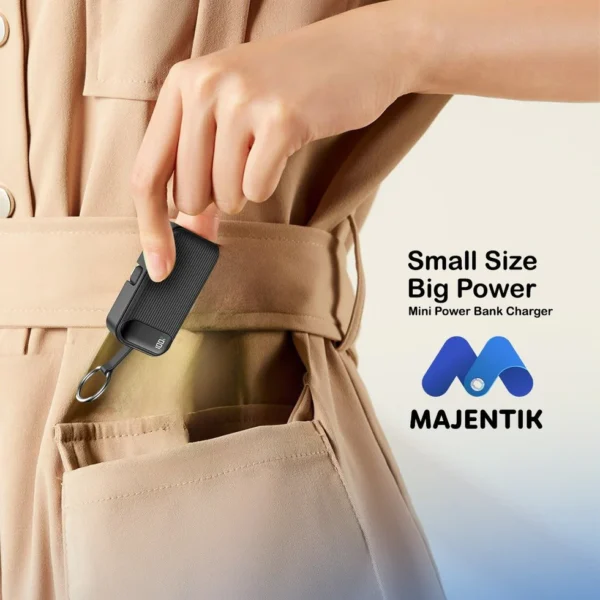 MAJENTIK MJ-29 5000mAh Power Bank with 22.5W Fast Charging