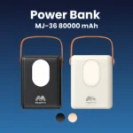 Majentik 80000mAh Power Bank with 22.5W PD Fast Charging & LED Light
