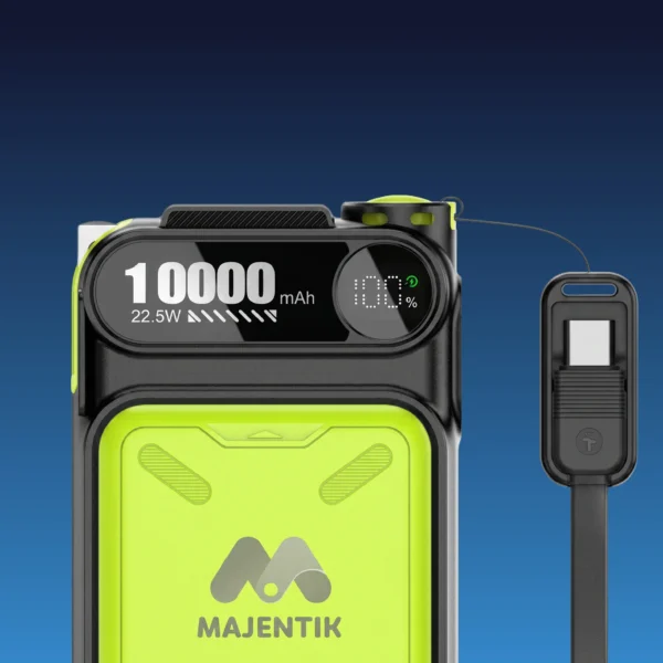 Majentik MJ-35 Magnetic Power Bank 10000mAh with 22.5W Fast Charging
