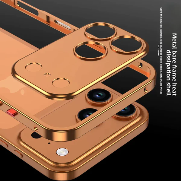 Aluminum alloy metal frame For iPhone 17 Pro Max