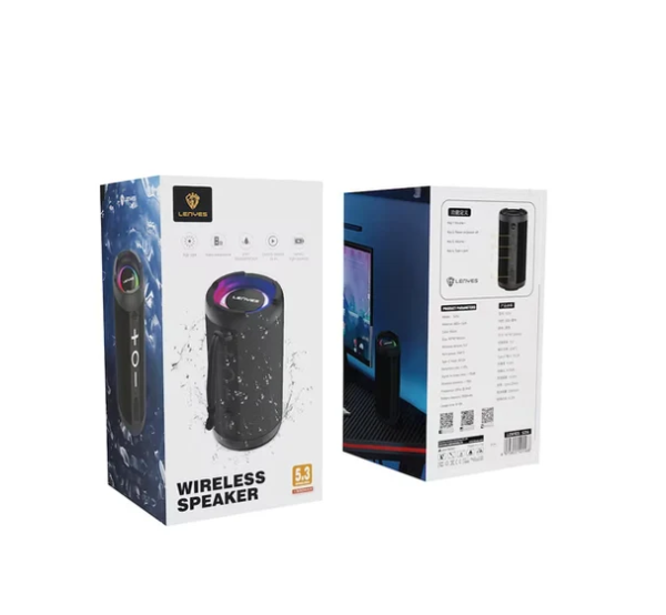 Lenyes Bluetooth 5.3 20W Low-Latency IPX7 Speaker S214