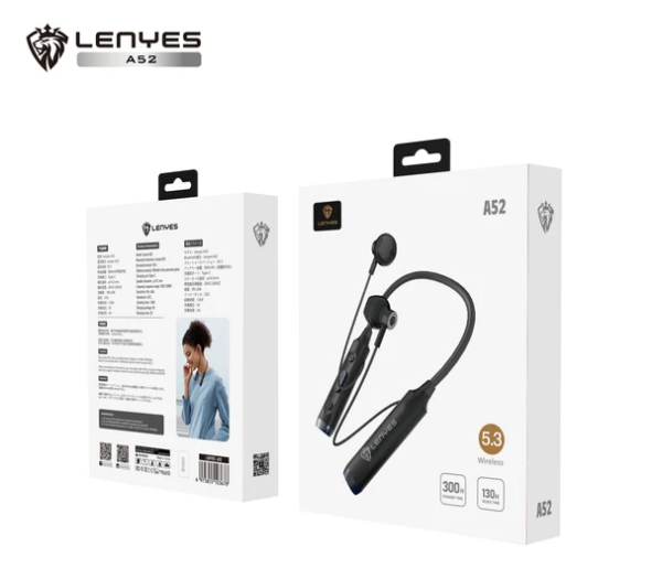 LENYES A52 Sport Wireless Earphones