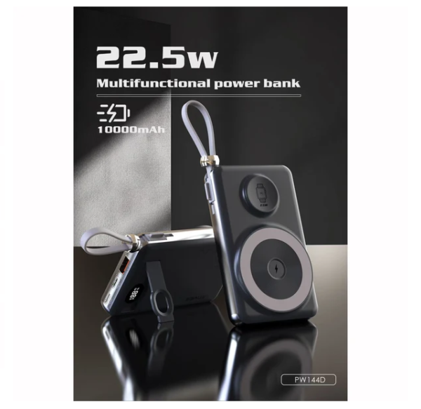 Lenyes 20W 10000mAh Wireless Power Bank PW144D