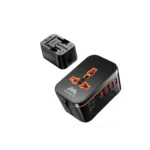 Majentik Universal Travel Adapter with Fast Charging Ports