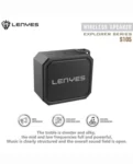 Lenyes Bluetooth 5.3 IPX6 Compact Portable Speaker S105