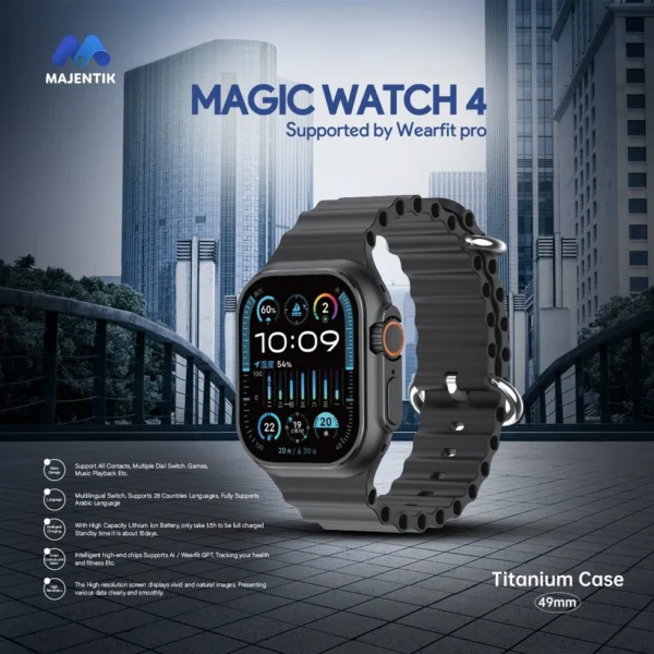 Majentik Magic Watch 4 Smart Watch