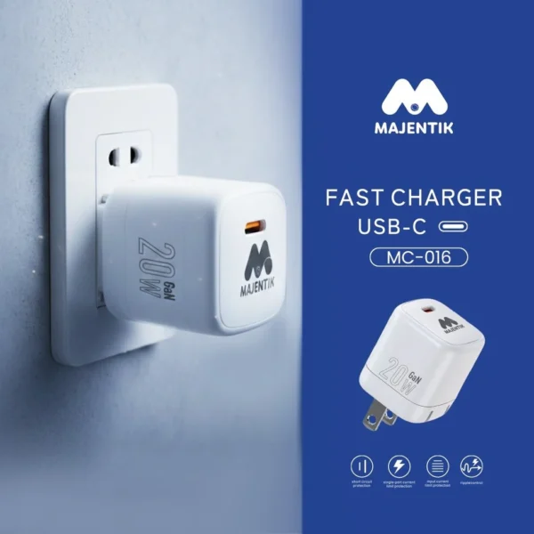 Majentik 20W USB-C PD Fast Charger